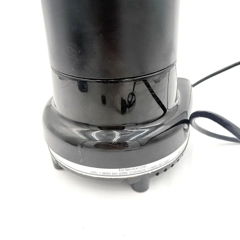 KitchenAid KSB5083 Black Blender Glass Jar Ice Crushing All Speeds Tested Works